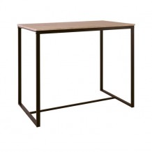 HENRY Τραπέζι BAR 100x60cm Μεταλλικό Σκ Καφέ Sonoma c160212 HENRY Τραπέζι BAR 100x60cm Μεταλλικό Σκ Καφέ Sonoma c160212