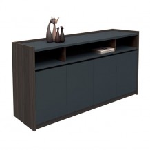 ADVANCE Ντουλάπι 169x40x80cm Σκ Καρυδί Γκρι c160268 ADVANCE Ντουλάπι 169x40x80cm Σκ Καρυδί Γκρι c160268