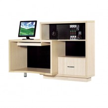 Reception PROGRESS 160x60x110cm Elm Black c160269