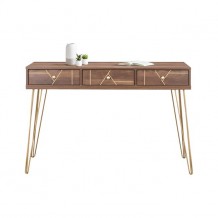 ΚΟΝΣΟΛΑ KAITLYN HM8653 ΚΑΡΥΔΙ ΜΕ ΧΡΥΣΟ 120x55x79Υ εκ c160357 ΚΟΝΣΟΛΑ KAITLYN HM8653 ΚΑΡΥΔΙ ΜΕ ΧΡΥΣΟ 120x55x79Υ εκ c160357