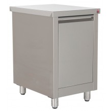 Inox ερμάριο με αμπάρι Inox ερμάριο με αμπάρι