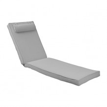 ΜΑΞΙΛΑΡΙ ΞΑΠΛΩΣΤΡΑΣ POLYESTER CHIOS ΓΚΡΙ HM11236 10P 196 117 1 78 x58x8 εκ c161434