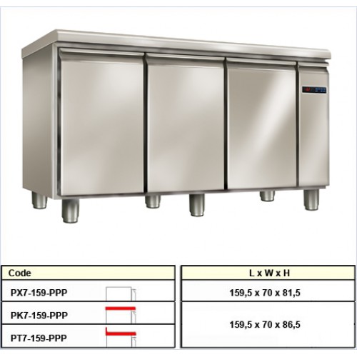 Ψυγείο πάγκος συντήρησης PK7-159-PPP c16202