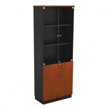 ΒΙΒΛΙΟΘΗΚΗ 80x40x211cm DG Cherry c162129 ΒΙΒΛΙΟΘΗΚΗ 80x40x211cm DG Cherry c162129