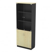 ΒΙΒΛΙΟΘΗΚΗ 80x40x211cm DG Beech c162150