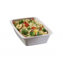 Σετ 300 Δοχεία Ορθογώνια από ζαχαροκάλαμο Μίας Χρήσης Μπεζ 16x23x6cm c162897 Σετ 300 Δοχεία Ορθογώνια από ζαχαροκάλαμο Μίας Χρήσης Μπεζ 16x23x6cm c162897