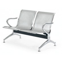 Κάθισμα αναμονής 2 θέσεων χρωμίου ag262a
