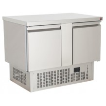 Inox διπλό ψυγείο πάγκος 70 Inox διπλό ψυγείο πάγκος 70