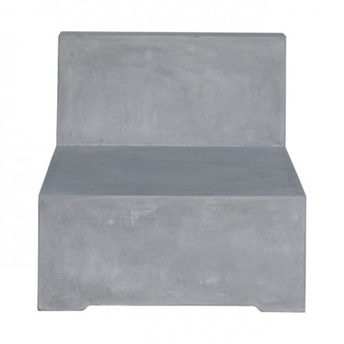 CONCRETE Καρέκλα Cement Grey 68x83x65cm c169720
