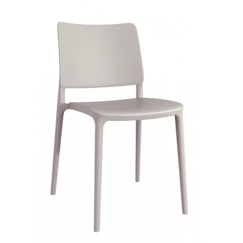 Καρέκλα πολυπροπυλενίου fiberglass ζεστό γκρι στοιβαζόμενη p193ag17