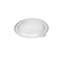 Σετ 500 Καπάκια Στρογγυλά για Δοχεία μιας χρήσης  Διάφανα 13cm c182302 Σετ 500 Καπάκια Στρογγυλά για Δοχεία μιας χρήσης  Διάφανα 13cm c182302