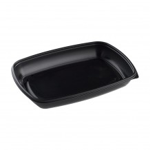 Σετ 150 Δοχεία Τροφίμων Ορθογώνια  Μαύρα Μίας Χρήσης 28x20x4cm c185986 Σετ 150 Δοχεία Τροφίμων Ορθογώνια  Μαύρα Μίας Χρήσης 28x20x4cm c185986