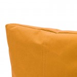 Πουφ πολυθρόνα Norm υφασμάτινο αδιάβροχο πορτοκαλί c19194