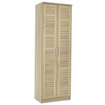 Παπουτσοθήκη ντουλάπα SANTE με 2 πόρτες χωρητικότητα 17 ζεύγη σε χρώμα sonoma c19993