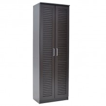 Παπουτσοθήκη ντουλάπα SANTE με 2 πόρτες χωρητικότητα 17 ζεύγη σε χρώμα wenge c19994