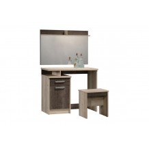 Κονσόλα OLYMPUS με καθρέπτη και σκαμπώ χρώμα castillo toro δρυς c20001 Κονσόλα OLYMPUS με καθρέπτη και σκαμπώ χρώμα castillo toro δρυς c20001