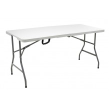 Τραπέζι catering RODEO ορθογώνιο πτυσσόμενο βαλίτσα με μεταλλική βάση χρώματος γκρι c20038 Τραπέζι catering RODEO ορθογώνιο πτυσσόμενο βαλίτσα με μεταλλική βάση χρώματος γκρι c20038