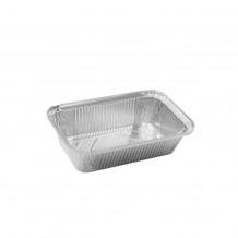 Σετ 100 Ταψιά αλουμινίου μίας χρήσης 20x12x4 5cm c201458 Σετ 100 Ταψιά αλουμινίου μίας χρήσης 20x12x4 5cm c201458