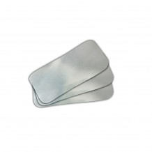 Πακέτο με 100 καπάκια μεταλιζέ για ταψάκι αλουμινίου 20 2x13 7cm c202340