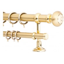 Κουρτινόξυλο 2.5m διπλό c20308