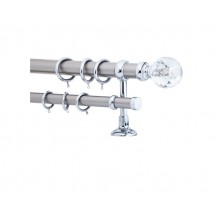 Κουρτινόξυλο 3,6m διπλό c20340