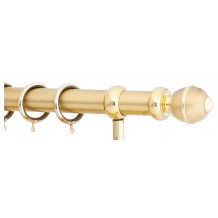 Κουρτινόξυλο 2m μονό χρυσό c20560 Κουρτινόξυλο 2m μονό χρυσό c20560