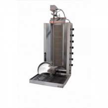 Μηχανή γύρου αερίου με 7 οριζόντιους καυστήρες 907 Μηχανή γύρου αερίου με 7 οριζόντιους καυστήρες 907