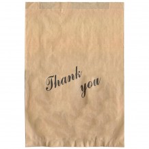 Συσκευασία 10 κιλων Χάρτινες Σακούλες Take Away σε χρώμα KRAFT με σχέδιο THANK YOU  μεγάλη 25x38cm c210142 Συσκευασία 10 κιλων Χάρτινες Σακούλες Take Away σε χρώμα KRAFT με σχέδιο THANK YOU  μεγάλη 25x38cm c210142
