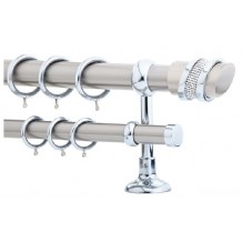 Κουρτινόξυλο 1.6m διπλό με strass c21184 Κουρτινόξυλο 1.6m διπλό με strass c21184