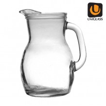 Σετ 6 γυάλινες κανάτες 1lt 12x18 5cm σειρά BISTROT c214166 Σετ 6 γυάλινες κανάτες 1lt 12x18 5cm σειρά BISTROT c214166