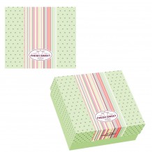 Συσκευασία 10 κιλών Κουτιά ζαχαροπλαστικής μεταλιζέ FRESH Νο 10 22x22x8cm c214169