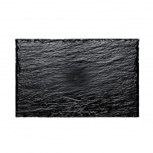 Σετ 10 Δίσκοι Πλαστικοί Παρουσίασης σε σχήμα Σχιστόλιθου 22x14 cm c216539