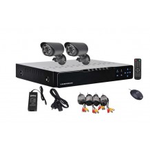 Σέτ cctv με 2 κάμερες υψηλής ανάλυσης Σέτ cctv με 2 κάμερες υψηλής ανάλυσης