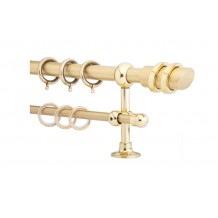 Κουρτινόξυλο 0.80-1.40m διπλό χρυσό c21968