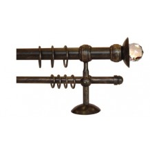 Κουρτινόξυλο 2.20-3.20m διπλό με swarovski c22394 Κουρτινόξυλο 2.20-3.20m διπλό με swarovski c22394