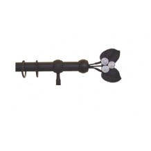 Κουρτινόξυλο 1.40-2.20m μονό με swarovski c22403 Κουρτινόξυλο 1.40-2.20m μονό με swarovski c22403