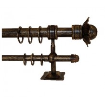 Κουρτινόξυλο 1.40-2.20m διπλό c22477 Κουρτινόξυλο 1.40-2.20m διπλό c22477