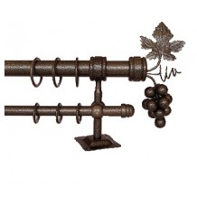 Κουρτινόξυλο 0.80-1.40m διπλό c22531 Κουρτινόξυλο 0.80-1.40m διπλό c22531