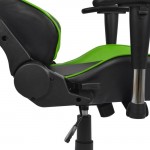 Πολυθρόνα Gaming με ανάκλιση 180 μοιρών μαύρη-πράσινη c22762