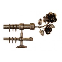 Κουρτινόξυλο 2.20-3.20m διπλό c23342 Κουρτινόξυλο 2.20-3.20m διπλό c23342