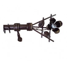 Κουρτινόξυλο 2.20-3.20m μονό c23351 Κουρτινόξυλο 2.20-3.20m μονό c23351