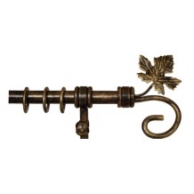 Κουρτινόξυλο 2.20-3.20m μονό c23374 Κουρτινόξυλο 2.20-3.20m μονό c23374