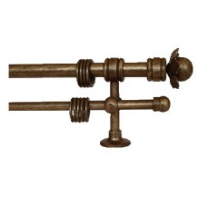 Κουρτινόξυλο 1.40-2.20m διπλό c23391 Κουρτινόξυλο 1.40-2.20m διπλό c23391