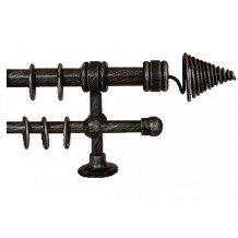 Κουρτινόξυλο 0.80-1.40m διπλό c23411 Κουρτινόξυλο 0.80-1.40m διπλό c23411