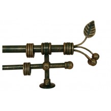 Κουρτινόξυλο 1.40-2.20m διπλό c23428 Κουρτινόξυλο 1.40-2.20m διπλό c23428