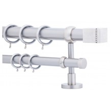 Κουρτινόξυλο 2.00m διπλό με strass c23603 Κουρτινόξυλο 2.00m διπλό με strass c23603