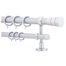 Κουρτινόξυλο 2.00m διπλό με strass c23611 Κουρτινόξυλο 2.00m διπλό με strass c23611