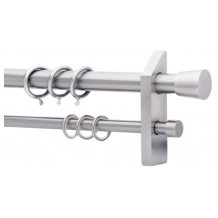 Κουρτινόξυλο 2.00m διπλό c23628 Κουρτινόξυλο 2.00m διπλό c23628