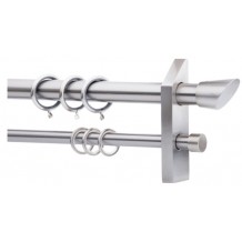 Κουρτινόξυλο 2.00m διπλό c23630 Κουρτινόξυλο 2.00m διπλό c23630