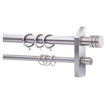 Κουρτινόξυλο 2.00m διπλό c23632 Κουρτινόξυλο 2.00m διπλό c23632